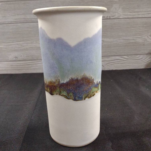 Blue Ridge Vase Etsy