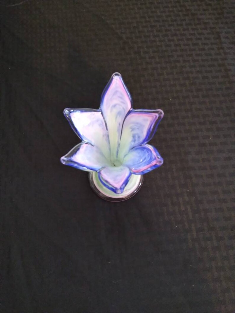 Twos Company Art Glass Vase Etsy