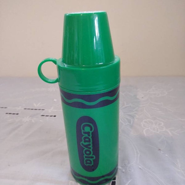 VTG Crayola Green Thermos