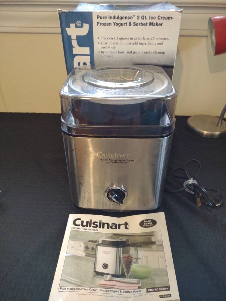 Pure Indulgence Ice Cream Maker: Froyo & Sorbet - Cuisinart