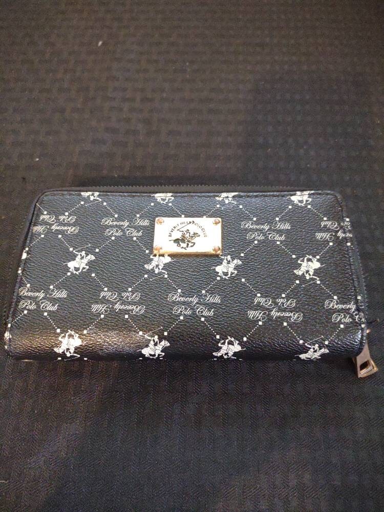 Beverly hills polo club leather clearance wallet