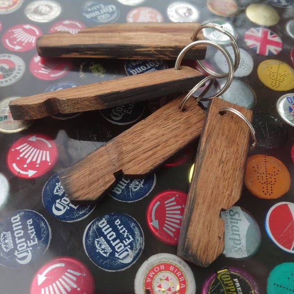 Whiskey Barrel Keyring Keychain