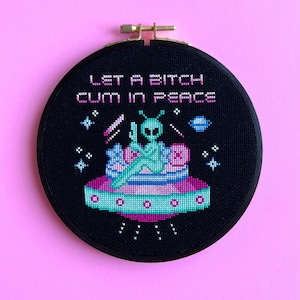 Come in Peace Cross Stitch Pattern