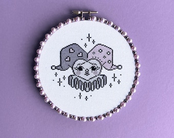 Jester Cross Stitch Pattern