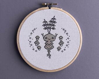 Mandrake Cross Stitch Pattern