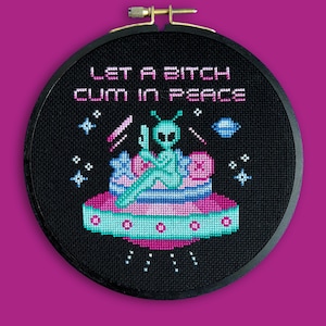 Come in Peace Cross Stitch Pattern