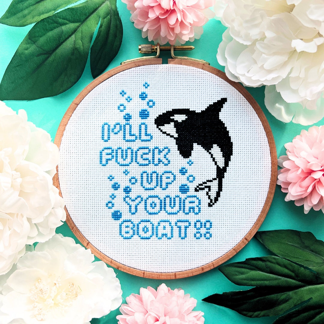 Orca Cross Stitch Pattern - Etsy