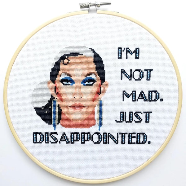 Michelle Visage Cross Stitch Pattern