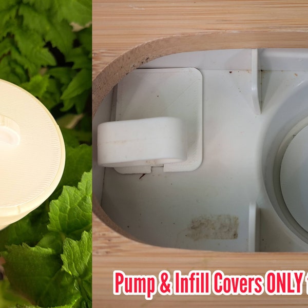 8 yPod Covers + v1.0/2.0 Water Infill and Pump Covers for the Gardyn v1.0 & v2.0 Hydroponics