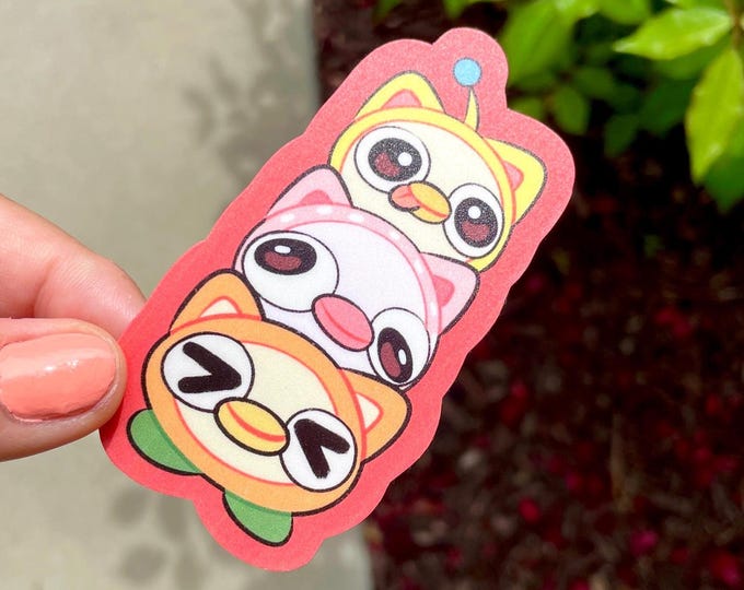 Peepy Stack Sticker
