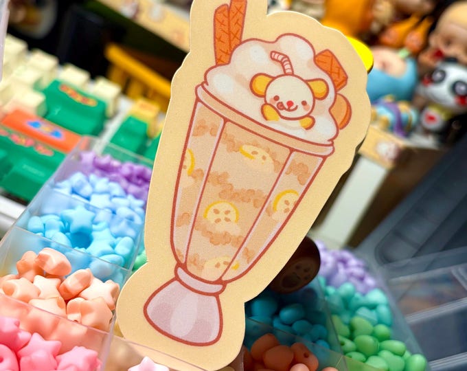 Doggo Sundae Sticker