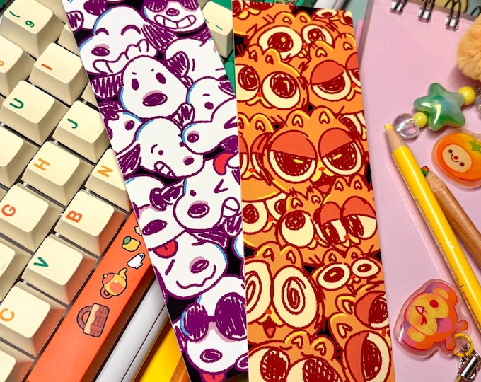 Sleepy Cat and Esnupi Bookmarks