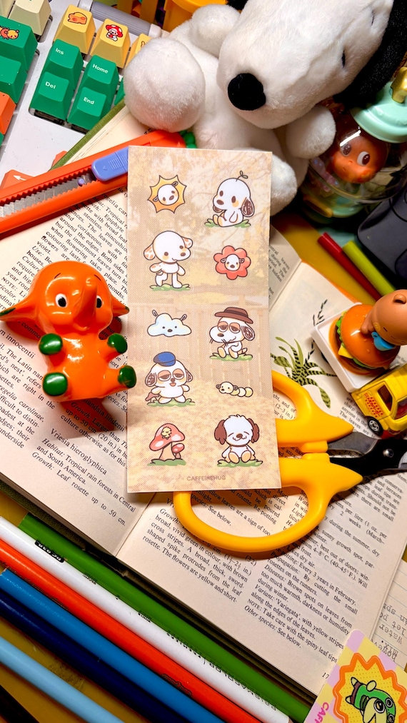 Esnupi and Family Sticker Sheet