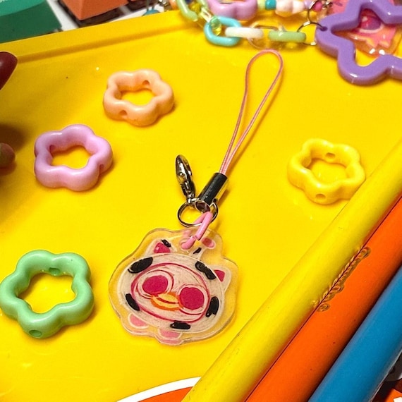 OuiOui Phone Charm (shrink plastic)