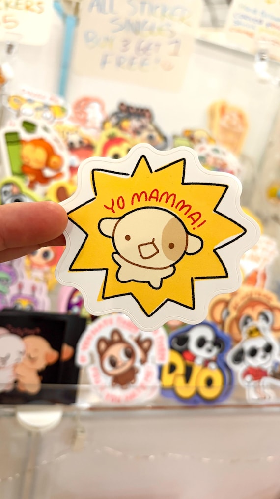 Yo Mama Sticker