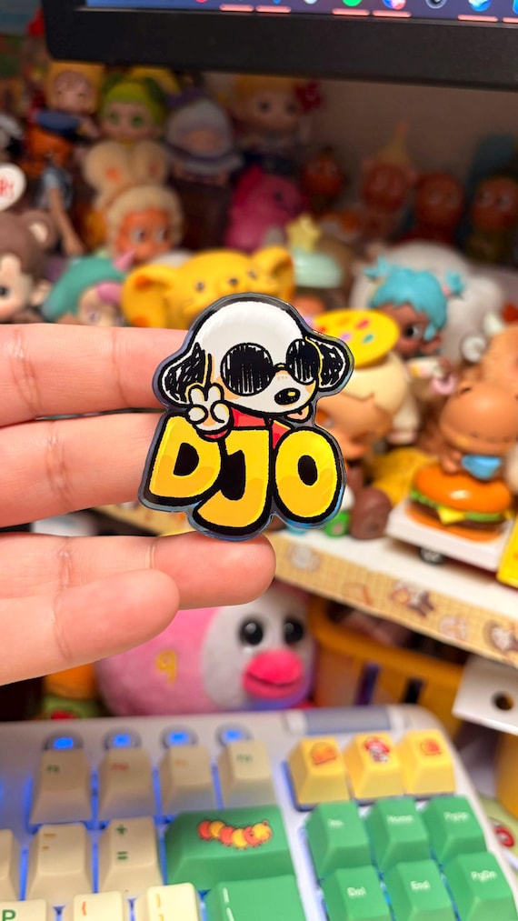 Djo Cool Acrylic Pin