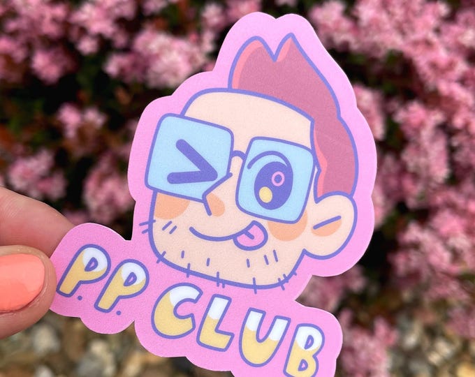 Pretty Patrick Club || Bee and Puppycat Sticker