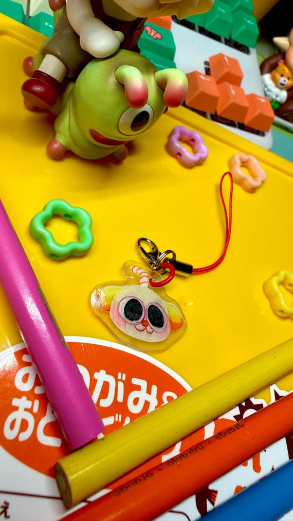 Poppo Phone Charm (shrink plastic)