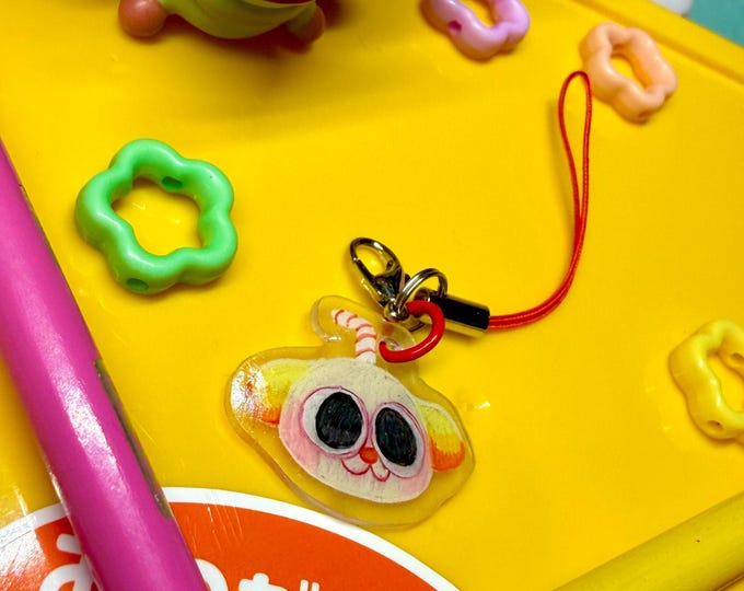 Poppo Phone Charm (shrink plastic)