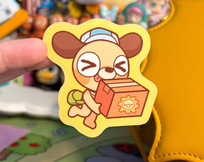 Delivery Pup Sticker