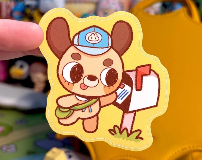 Mailbox Pup Sticker