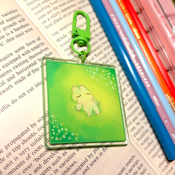 Nurture Bunny Acrylic Keychain