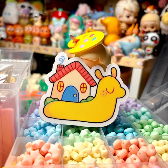 Snome (Snail Home) Sticker