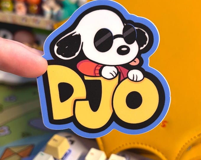 Djo Cool Sticker