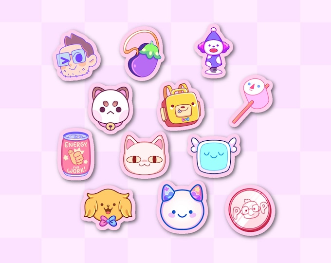 Bee and Puppycat Sticker Flakes