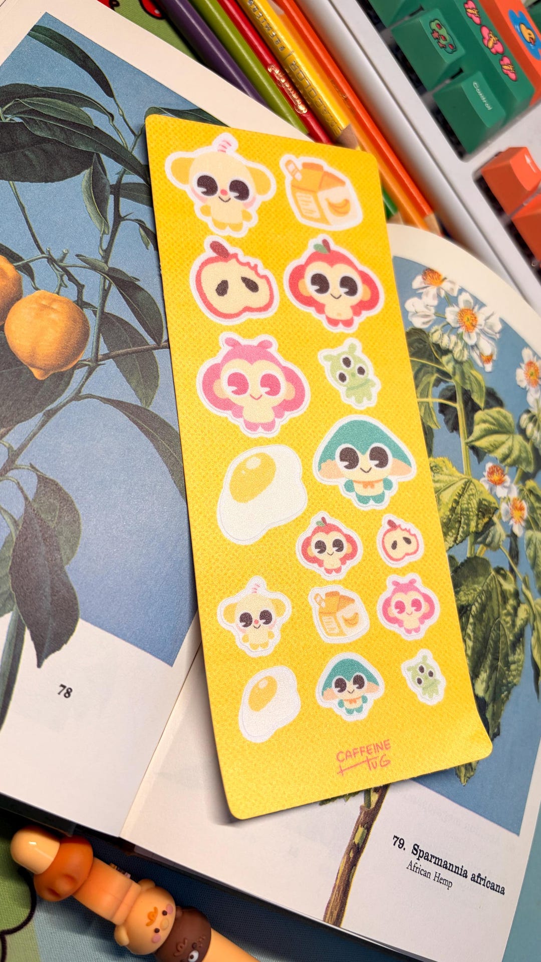 Ocs Sticker Caffeinehug Ocs Sticker Sheet - Etsy