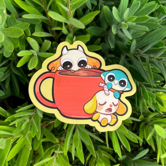 Caffeine Hug Sticker