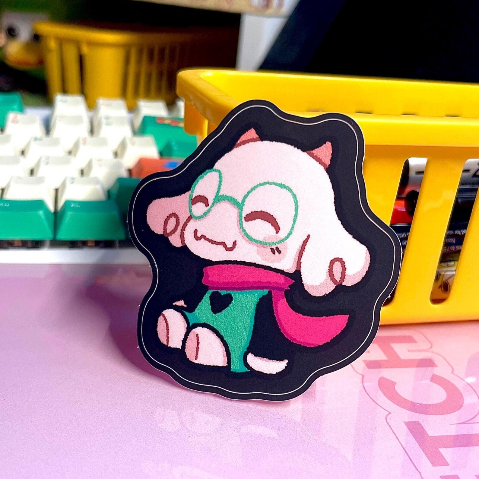 Dead Ralsei Sticker Ralsei Deltarune Sticker - Etsy