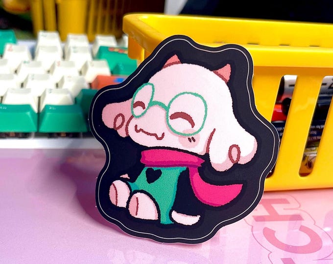 Ralsei Deltarune Sticker