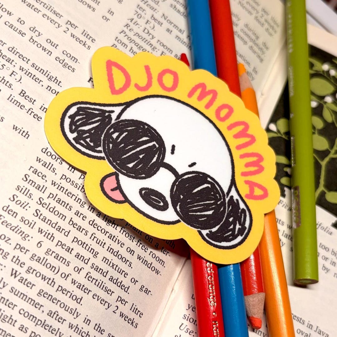 Djo Momma Sticker - Etsy