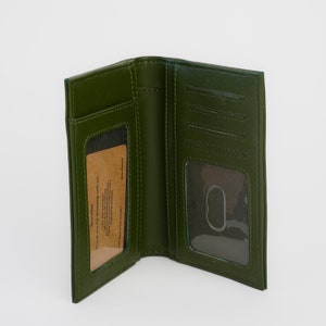 Porta passaporto regalo Cactus Leather Vegan RFID, sostenibile ed ecologico, passaporto a portafoglio Cover passaporto immagine 4