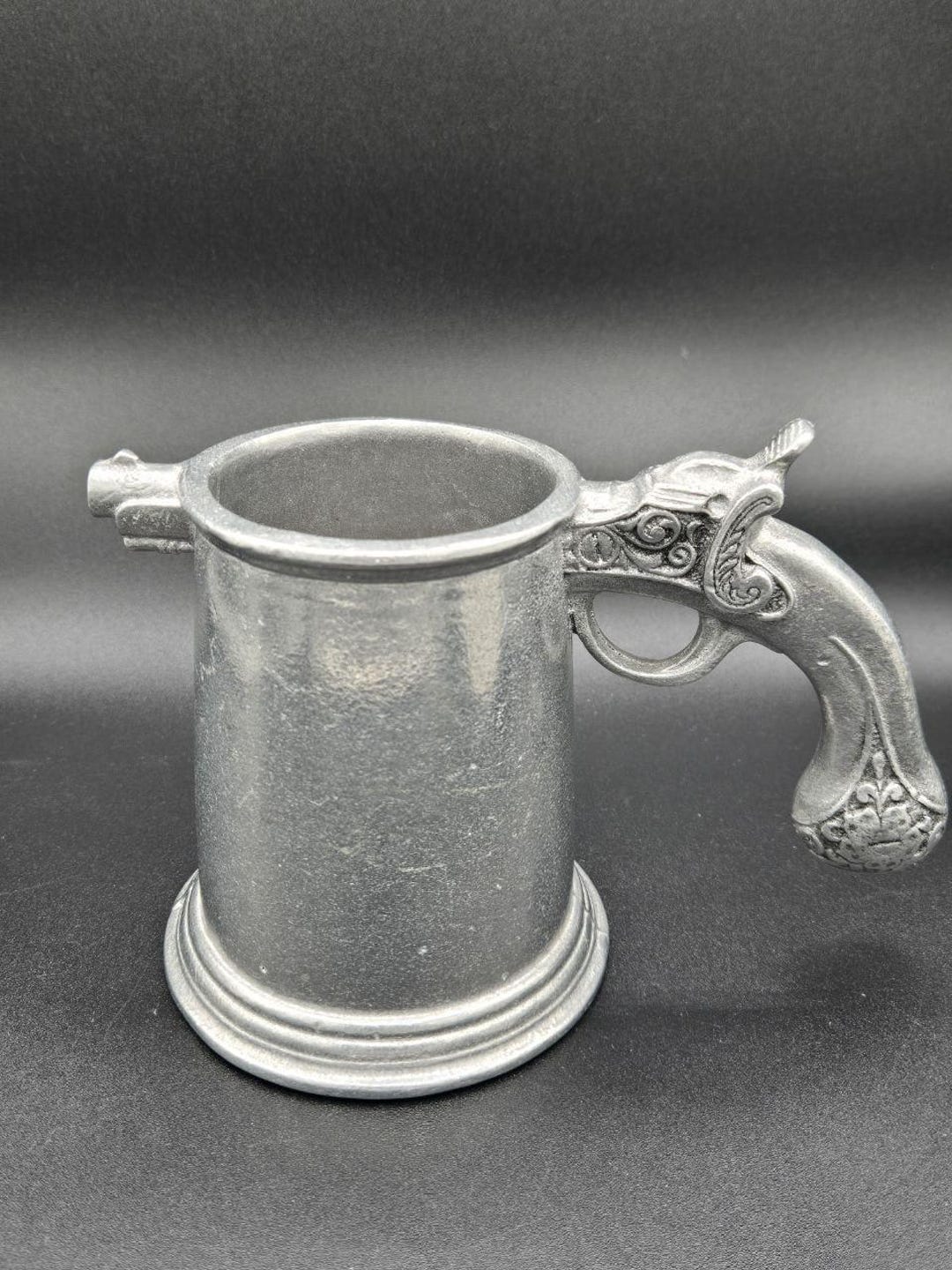 Revolver Tea Cup Whimsical Men Wilton RWP Pewter Revolver Flintlock Pistol Gun Mug | USA ...