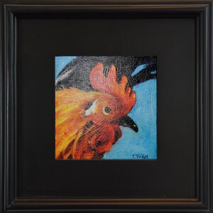 Rooster Portrait, Print
