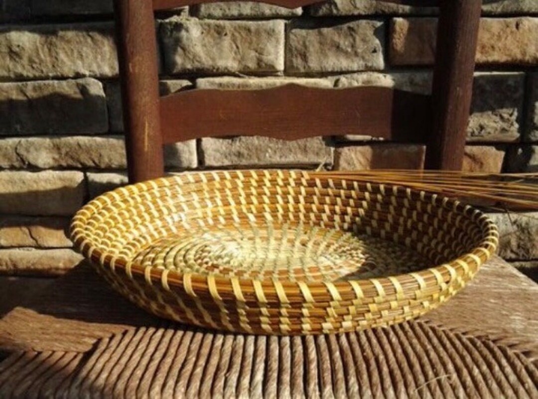 Gullah Basket Sweetgrass Bread Basket Charleston Basket Fruit Basket