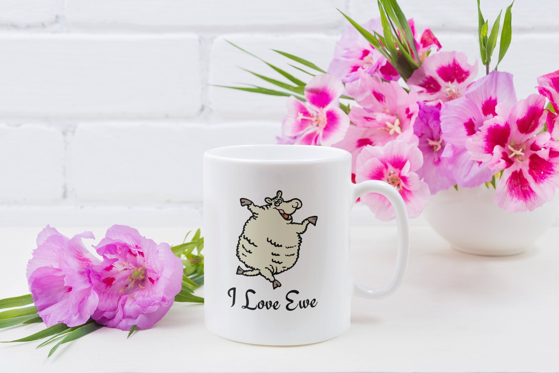 I Love Ewe Coffee Mug Awesome and Cute Way to Say I Love You - Etsy