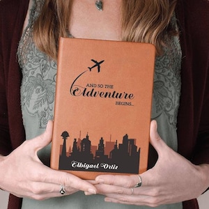Personalized Leather Journal, Customized Travel Journal, Leather Notebook, Writing Journal, Graduation Gift, Leather journal, List Journal