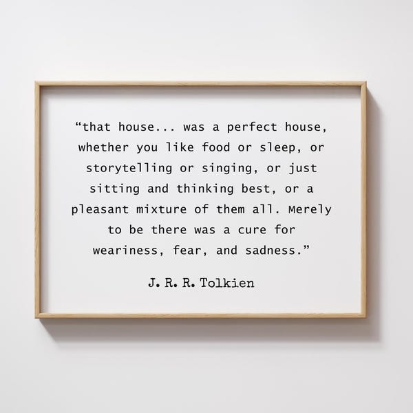 That House Was A Perfect House Quote Printable, Literature Wall Art, Book Quote Print, Inspirational Wall Art, Family Living Room Decor