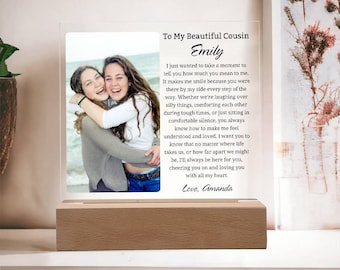 WTOPP Portachiavi cugino regalo per cugini, cugino, regalo di Natale, compleanno, laurea, per cugini, regalo di famiglia, ringraziamento per essere il mio cugino I Love You
