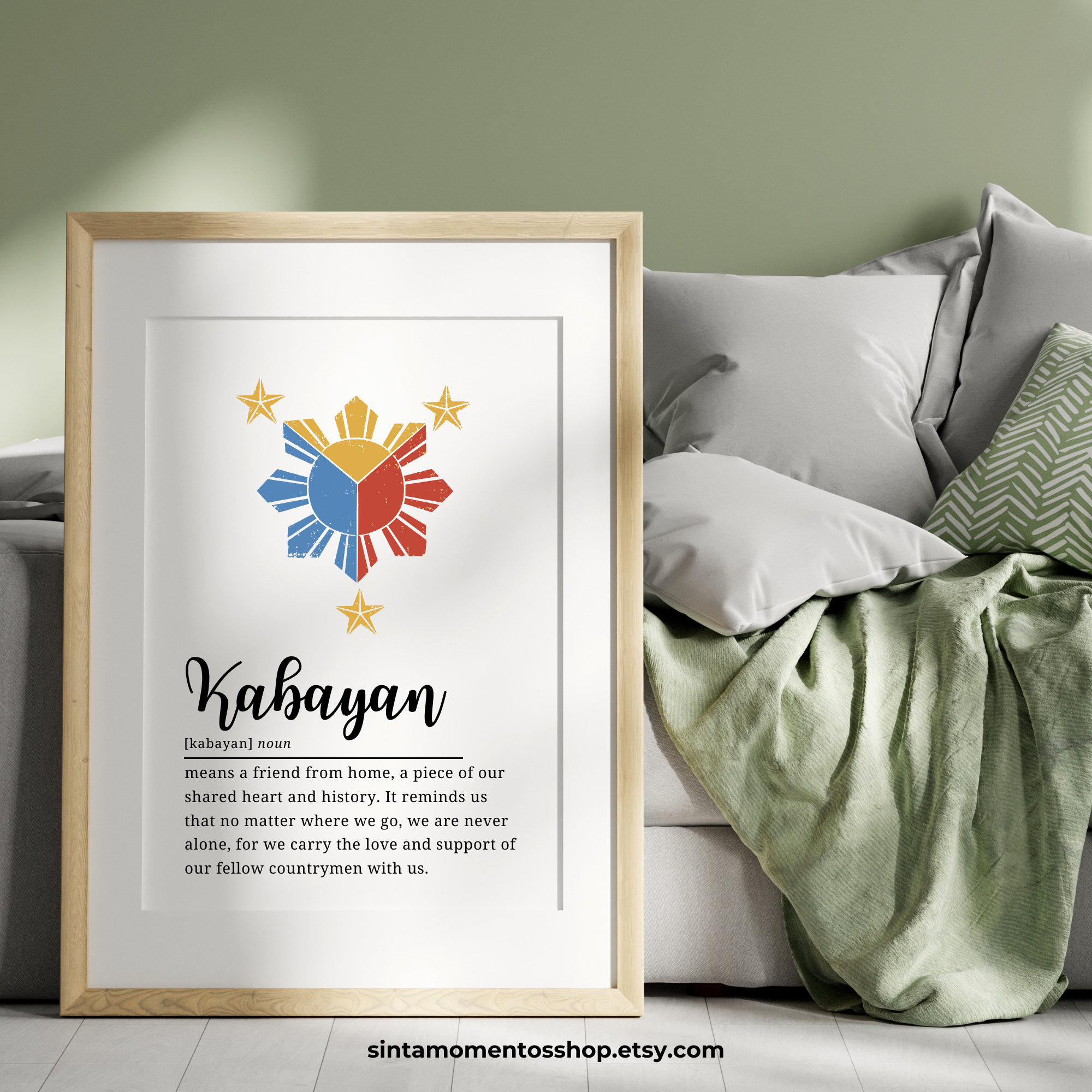 Kabayan Definition Printable Wall Art, Filipino Poster, Kabayan ...