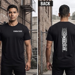 Combaticus Vertikal Grafisk T-shirt