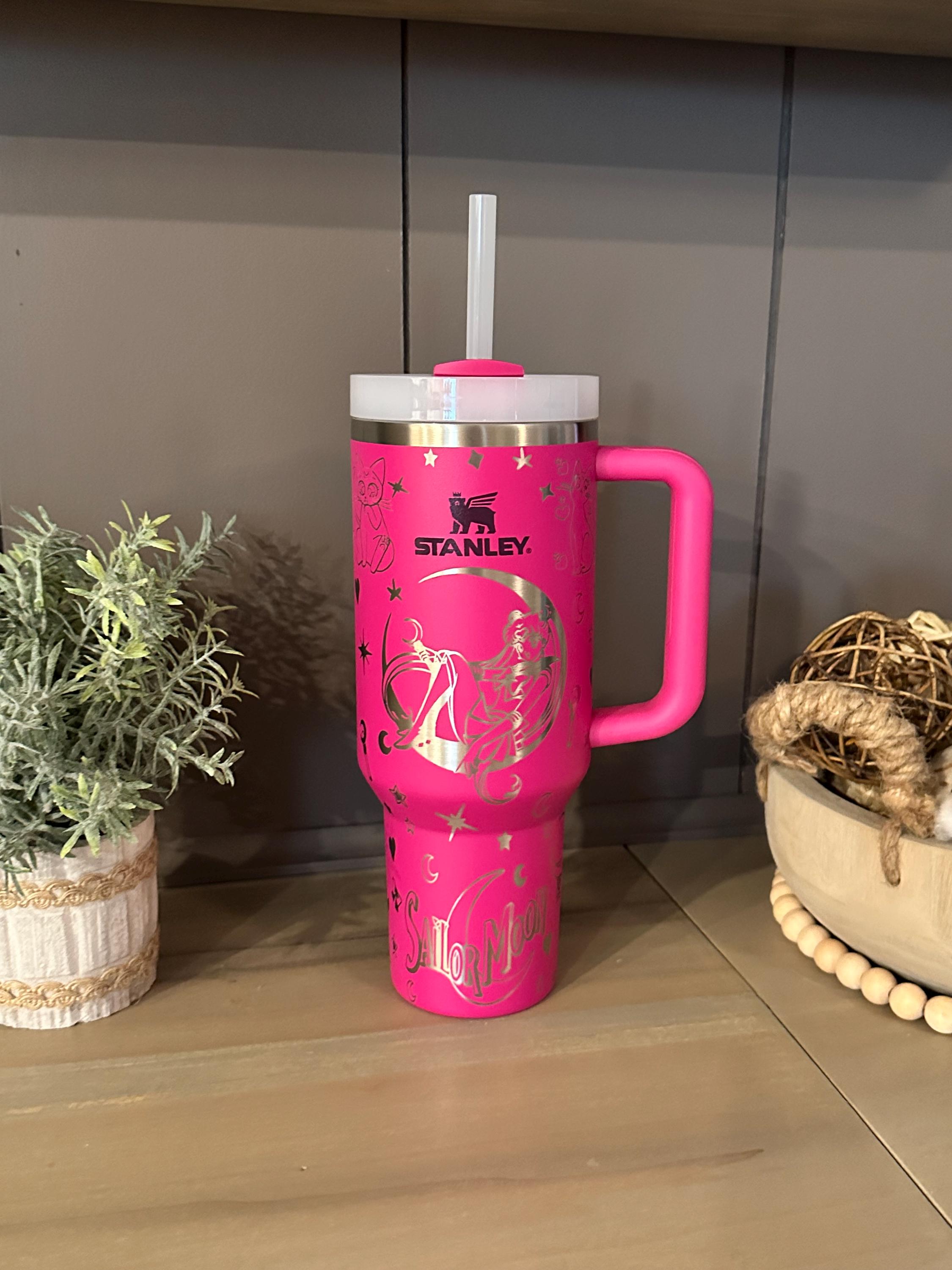 Stanley H2.0 Quencher - 40 Oz - Etched Tumbler - Laser Engraved