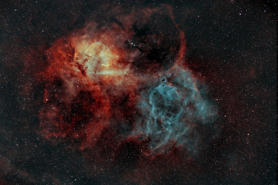 The Lion Nebula - Fine Art Limited Edition Astrophotography Print ...