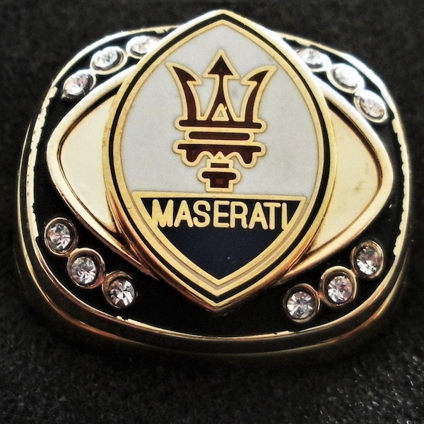 Maserati 14 Carat Gold Filled Signet Ring, Great gift, Christmas, Father's day, Graduation, Keepske