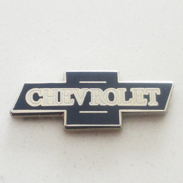 Licensed Chevrolet Logo Hat Pin, Lapel Pin, Enamel Pin, Pinback, Classic Car, Corvette, Mustang, Ferrari, BMW, Sports Car, 60s