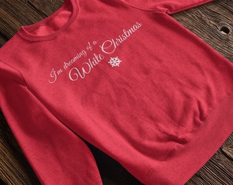 White Christmas - Christmas Jumper / Sweatshirt