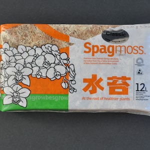 New Zealand Spagnum Moss Besgrow Moss 12L/150g